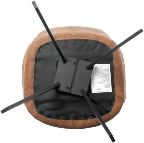 Стул Grant терракотовый шенил на поворотном механизме Bradex Home арт.FR 1005