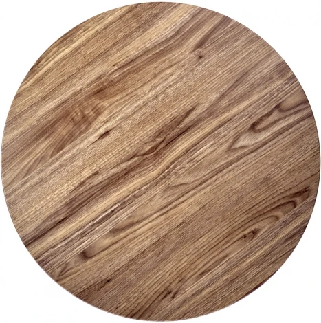 Набор кофейных столиков Bradex Home Tango орех и серый мрамор с черными ножками, 2шт (RF 0662)