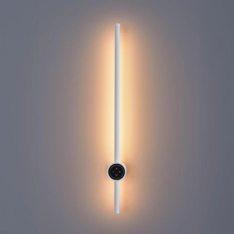 Настенный светильник светодиодный с диммером и сенсорным выключателем Lumion Bram 8309/12WL белый, металл LED 12W 3000K/4000/7000K 220V (регулировка яркости)