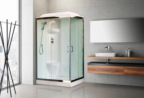 Душевая кабина Royal Bath RB 8120HP6-WT-CH L