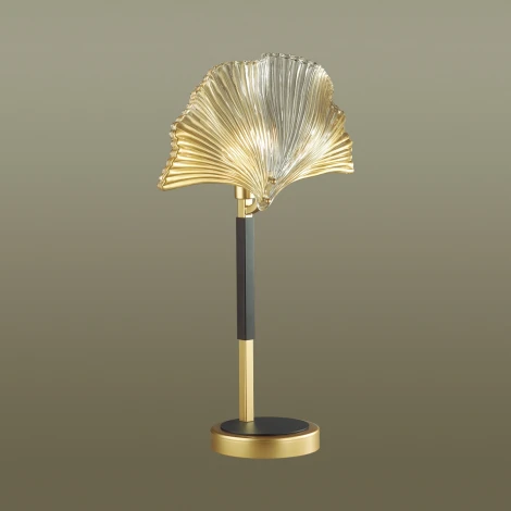 Интерьерная настольная лампа Odeon Light Ventaglio 4870/1T (220V, выключатель, листья)