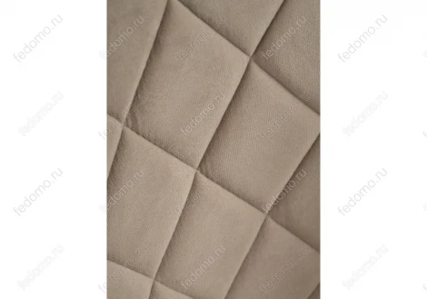 Стул Woodville на металлокаркасе Зест микровелюр 05 / черный глянец 464198