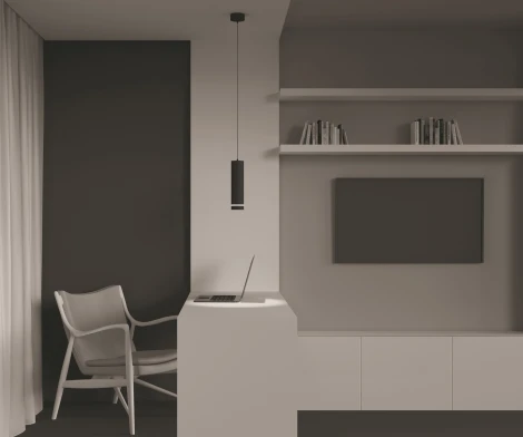 Подвесной светильник Orlo 3000K 1x12Вт 120° LED Maytoni Technical P085PL-12W3K-B (220V, на проводе, круглые)