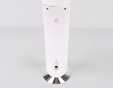 Офисная настольная лампа с будильником Ambrella Desk DE508 (LED, 220V, диммер, сенсорный выключатель)