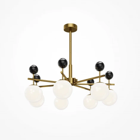 Потолочная люстра на штанге Maytoni Museo MOD436PL-07BS