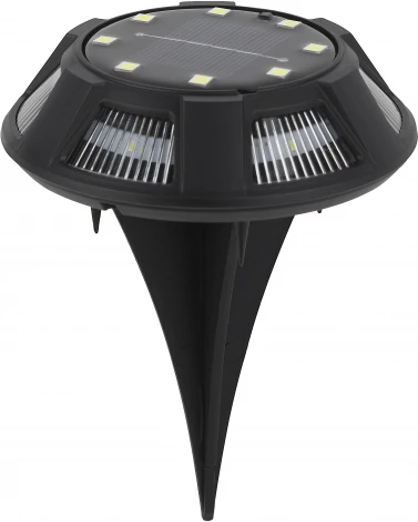 Грунтовый светильник светодиодный на солнечных батареях ЭРА ERAST024-01 (IP44)