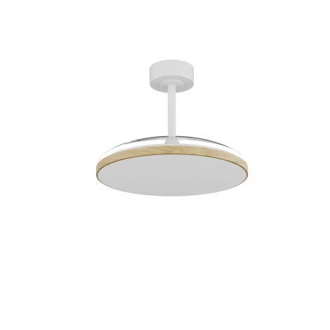 Потолочная светодиодная люстра с вентилятором и пультом Mantra Slim Fan 9007