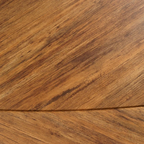 Стол журнальный Берли (12 мм) дуб американский/чёрный от фабрики Mebelik