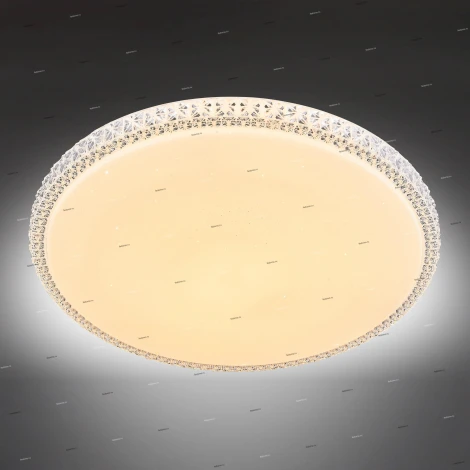 Потолочный светильник круглый Omnilux Biancareddu OML-47707-60 (LED, 220V, пульт управления)