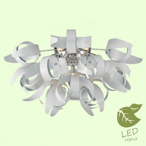 Потолочная люстра Lussole Loft Briosco GRLSA-5927-09 (220V, лепестки, IP21)