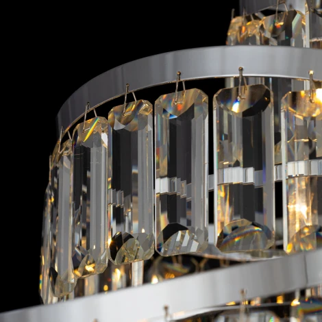 Подвесная люстра хрусталь Citilux Naiad CL315161 (220V, на цепи)