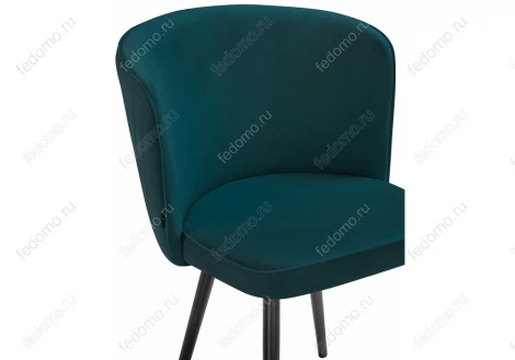 Стул Woodville на металлокаркасе Фрибур velutto 20 / черный 462402