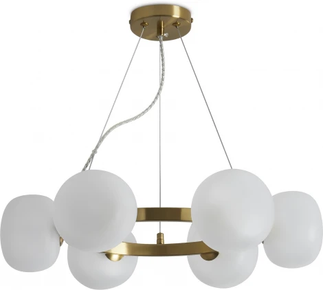 Подвесной светильник Freya Donuts FR5444PL-06BS (220V, на тросе, круглые)