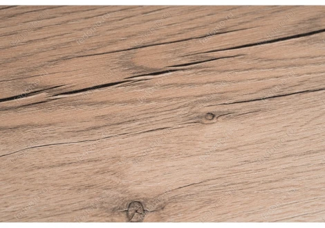 Стол Woodville Лота Лофт 120 25 мм дуб делано светлый / белый матовый 489649