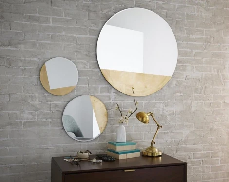 Mars Black Сет из 3-х зеркал Ø55, Ø30, Ø20 см Art-Zerkalo SM015BL 13759