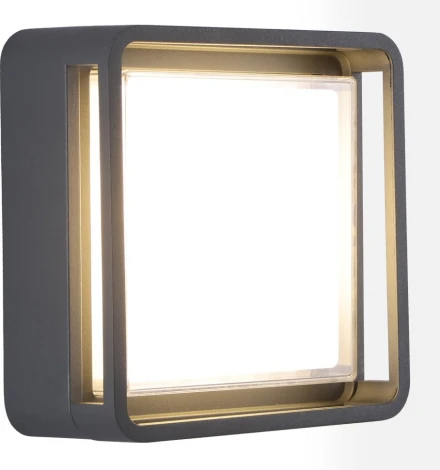 Настенный уличный светильник Lussole LSP-7385 (LED, 220V, IP44)