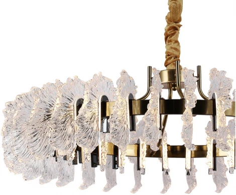 Подвесная люстра светодиодная Kink Light Мару 07695-80,36-29 (220V, на цепи)