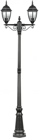 Наземный фонарь IP44 Oasis Light ARSENAL S 91209SA Bl (220V, фонарь)