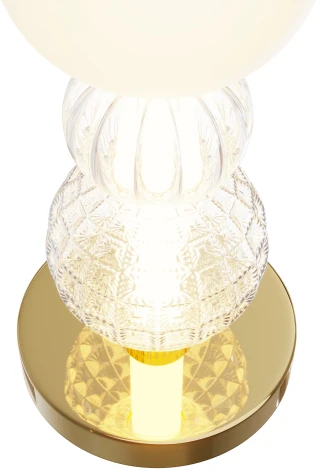 Настольная лампа Maytoni Collar MOD301TL-L18G3K1 (LED, 220V, выключатель, шарики)