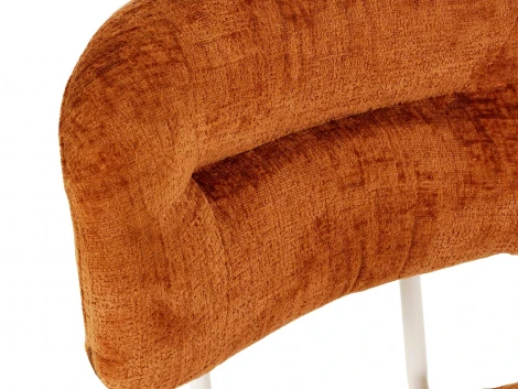 Комплект стульев Gigi 2 шт. ОГОГО Обстановочка! 966447 (Металл,Шенилл/Терракотовый)