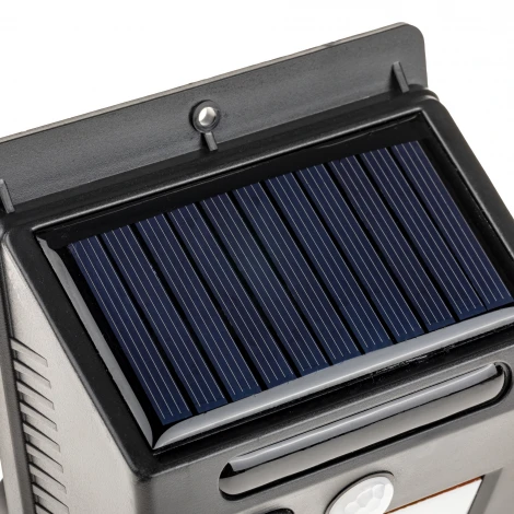 Настенный светильник уличный светодиодный на солнечных батареях с датчиком движения duwi 24297 0