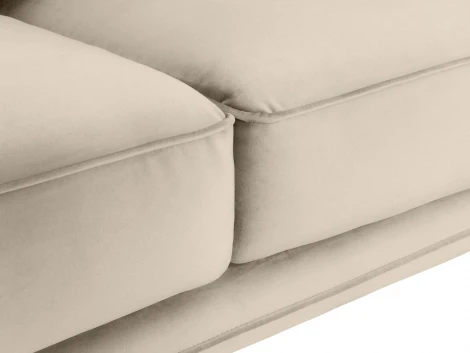 Диван Amsterdam трехместный ОГОГО (арт.698443), (Ткань/Бежевый)