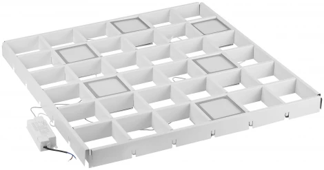 Точечный светильник светодиодный встраиваемый комплект из 6 шт. ЭРА SPO-6 SPO-646-3-5K-S6