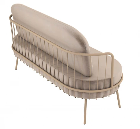 Диван Sheffilton SHT-SF8 латте/кофейный 4304268603