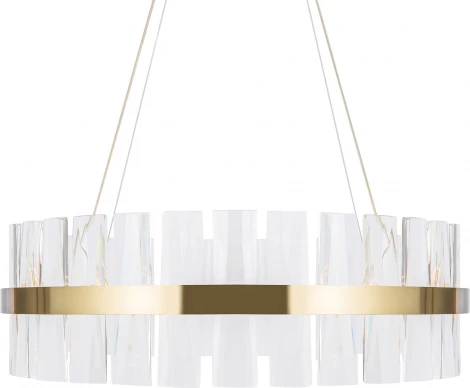 Подвесной светильник Maytoni Mirage MOD173PL-L45BS3K (LED, 220V, хрусталь, на тросе, круглые)