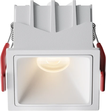 Встраиваемый светильник Maytoni Alfa LED DL043-01-10W3K-SQ-W-1 (220V)