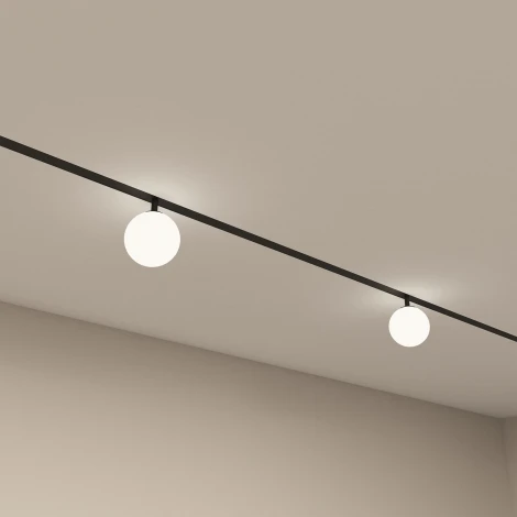 Трековый светильник LED с ПДУ 220V Denkirs Smart Mon DK8050-BK (шар)