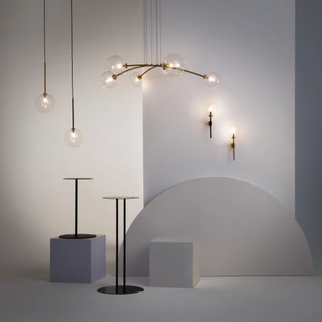 Подвесной светильник Maytoni Mood MOD172PL-01B (220V, на проводе, шар)