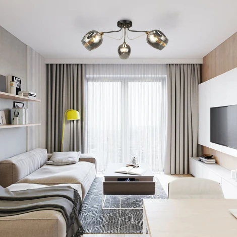 Потолочная люстра Wedo Light Nomalio 66557.01.15.03