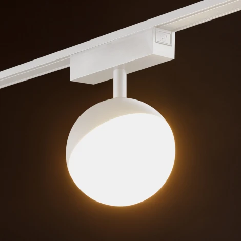 Трековый светильник светодиодный SWG SLIM SL-SLIM-SFWH-10-CCT (48V, шар)