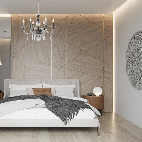 Подвесная люстра Lumien Hall Bagheria LH2042/6H-NK-CL