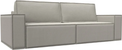 Диван прямой Куба (Бежевый/Рогожка) Лига Диванов арт.124511