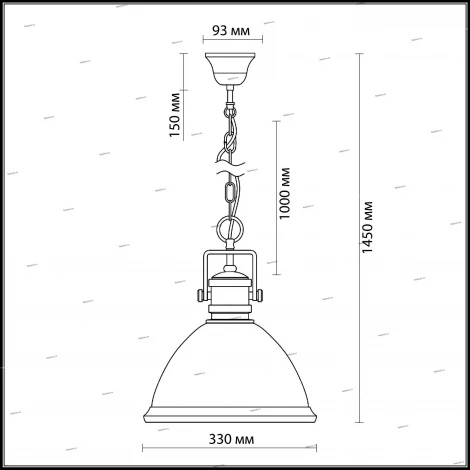 Подвесной светильник Odeon Light Talva 2901/1