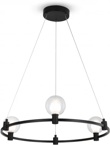 Подвесная люстра Freya Urban FR4005PL-03B1 (LED, 24V, на тросе, шарики, кольцо)