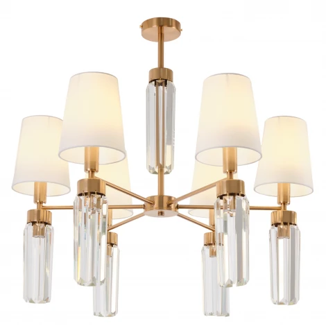 Потолочная люстра MyFar Fernando MR1921-12P (220V, хрусталь)