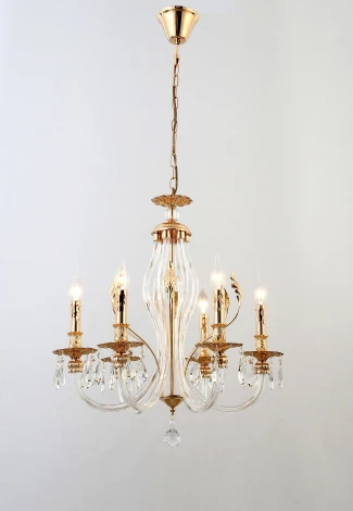 Подвесная люстра Rivoli Melanie 1020-206 (220V, на цепи, свеча)