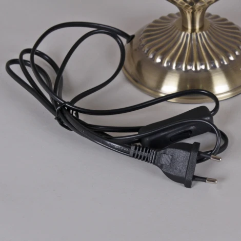 Интерьерная настольная лампа ILLUMICO IL6090-1TSQ-26 AB ELITE