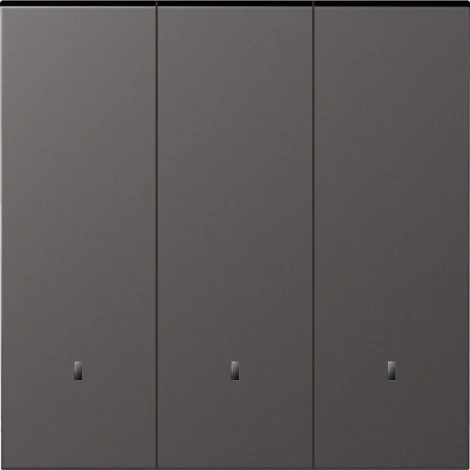 Клавиша 3-я с подсветкой, матовый титан Donel S08 DS28345