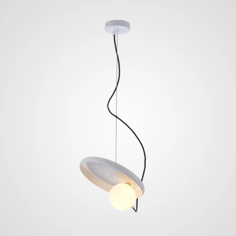 Подвесной светильник Margott D25 White By ImperiumLoft Margott01 (220V, на тросе, шар)