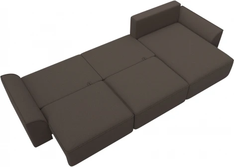 Диван угловой Лига-048 НПБ лонг Лига Диванов (Рогожка) арт.128485