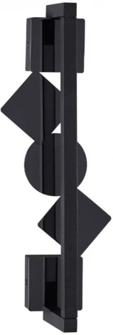 Настенный светильник Odeon Light Geos 6690/7WL черный/черн полиров/металл/акрил поворотный IP20 LED 7W 184Лм 3000K (220V)