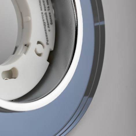 Встраиваемый точечный светильник ЭРА DK LD51 BK (220V, круглые)