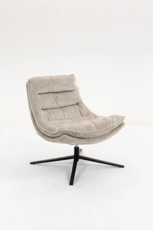 Кресло лаунж Lazy бежевый Stool Group арт.УТ000041731