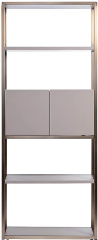 Стеллаж Garda Decor 58DB-SH16061A (Хром/Белый)