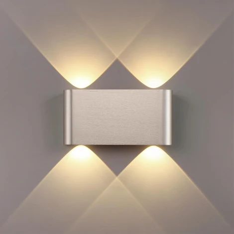 Настенный светильник светильник Odeon Light Magnum 7106/4WL матовый никель/металл IP20 LED 4W 3000K 220V