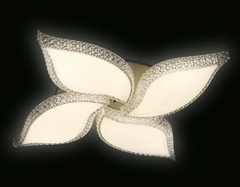 Потолочная люстра Ambrella Orbital Klassika FK211/4 WH 72W D450